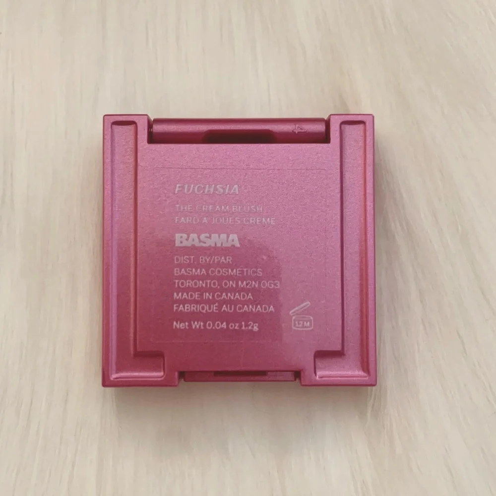 4/$30 Bundle Basma💕 Cream Blush Deluxe Mini in Fuchsia NIB